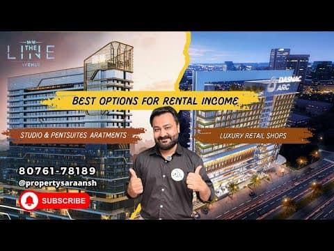 Dasnac ARC vs M3M The Line | Which Studio Gives Better Rental Income in Noida?