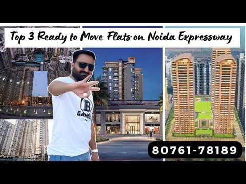 Top 3 Ready to move flats on Noida Expressway