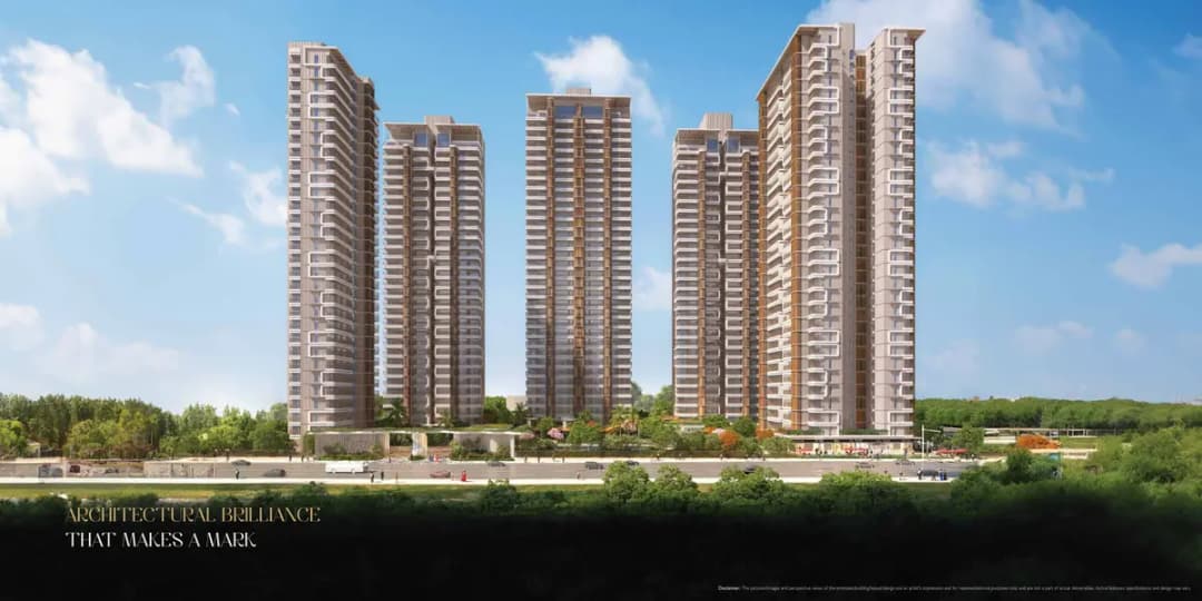 CRC Maesta Sector 1 Greater Noida West — landscaped amenities and swimming pool