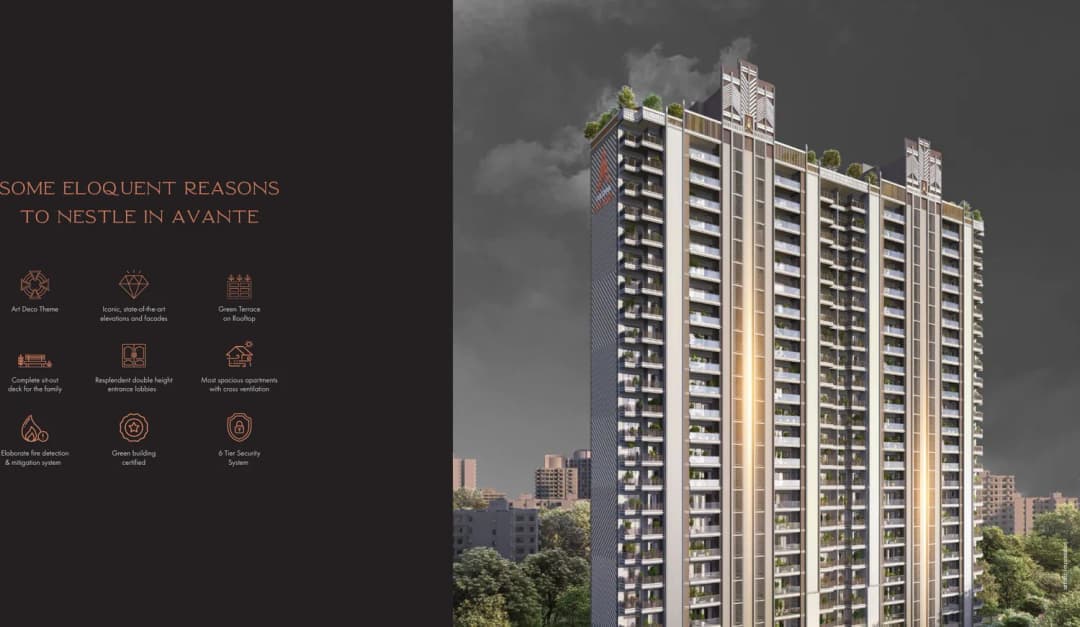 Gulshan Avante Sector 16B Greater Noida West — residential tower facade