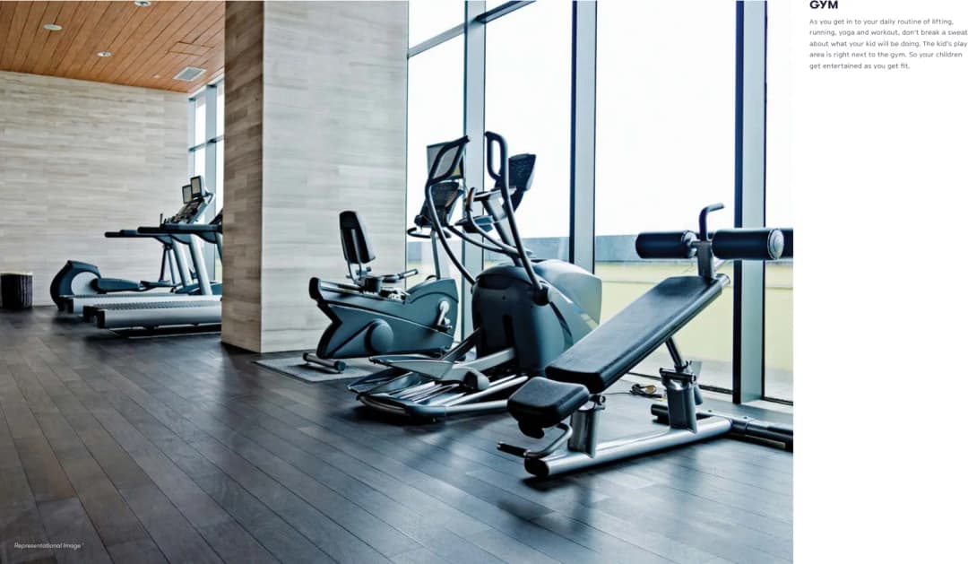Kalpataru Vista Sector 128 Noida — living room interior