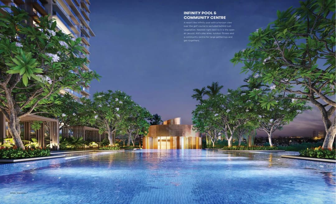 Kalpataru Vista Sector 128 Noida — swimming pool