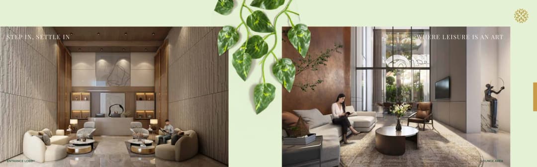 Northwind Sanctuary Sector Pi Greater Noida — living room interior