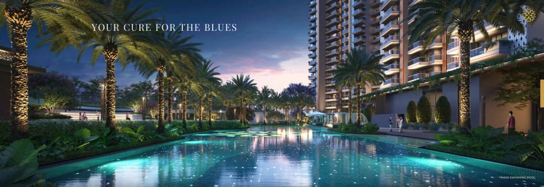 Northwind Sanctuary Sector Pi Greater Noida — swimming pool