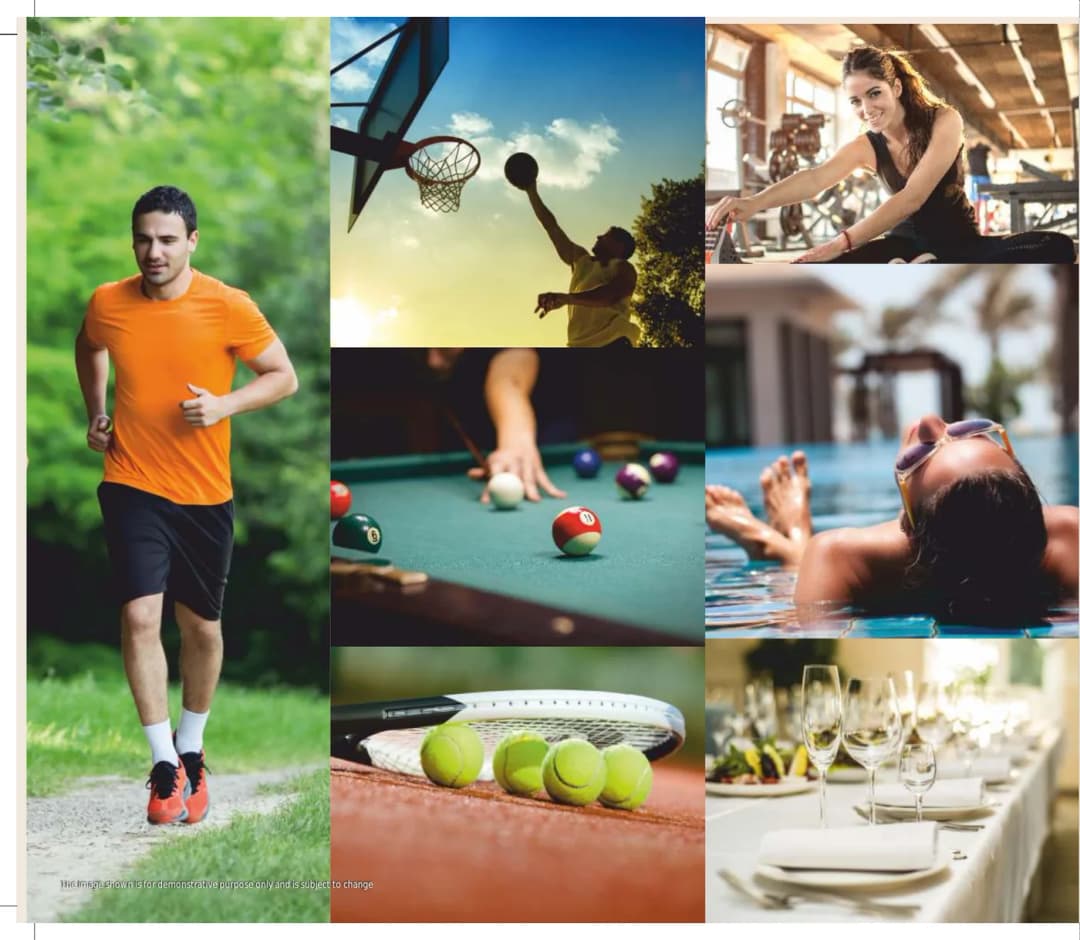 ATS Pious Hideaways Sector 150 Noida — lifestyle amenities: sports, gym and pool