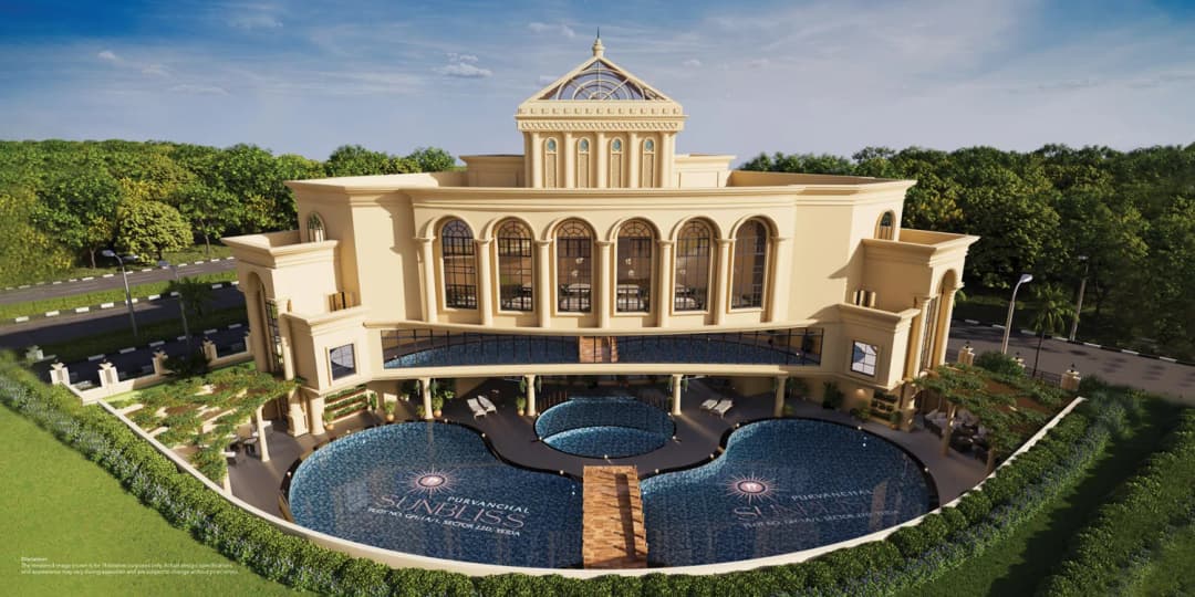 Purvanchal SunBliss Sector 22D Yamuna Expressway — clubhouse