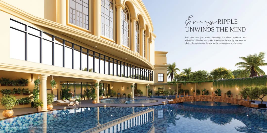 Purvanchal SunBliss Sector 22D Yamuna Expressway — swimming pool