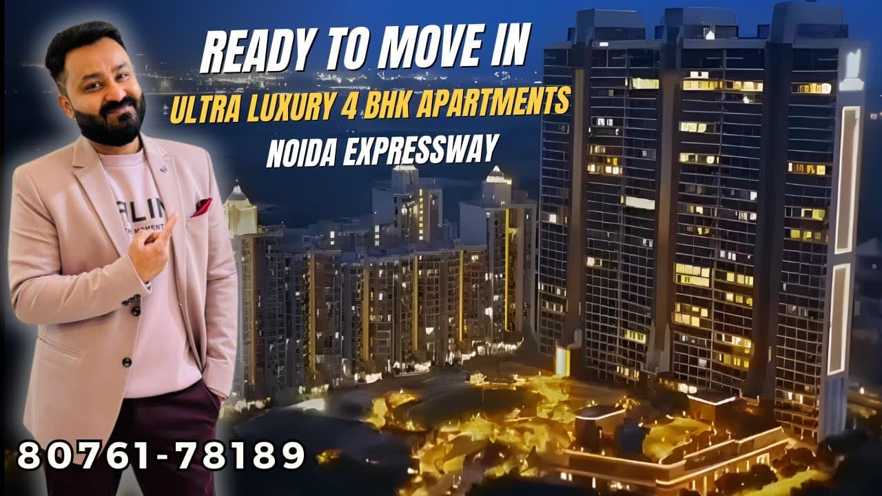 Gulshan Dynasty Sample flat tour ready to move in 4 BHK Ultra Luxury Apartments