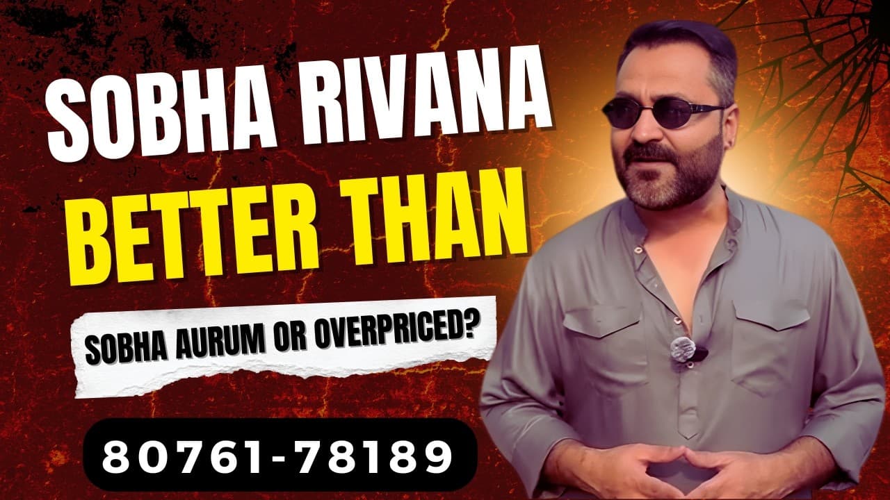 Sobha Rivana Noida Extension | Better Than Sobha Aurum? Price, ROI & Honest Review