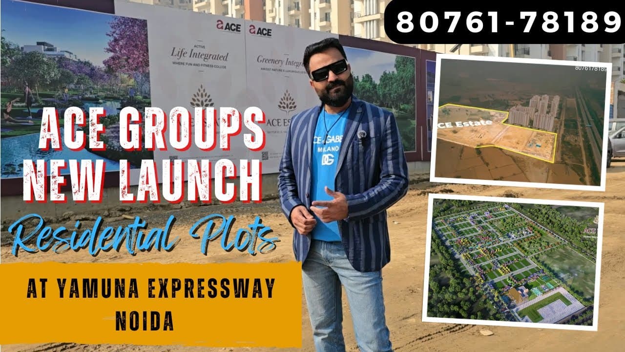 Ace Groups New Residential Plots at Yamuna Expressway Noida