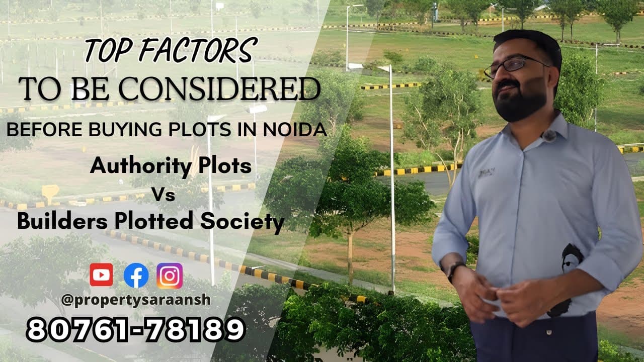 Plots in Noida Top Factors to be considered