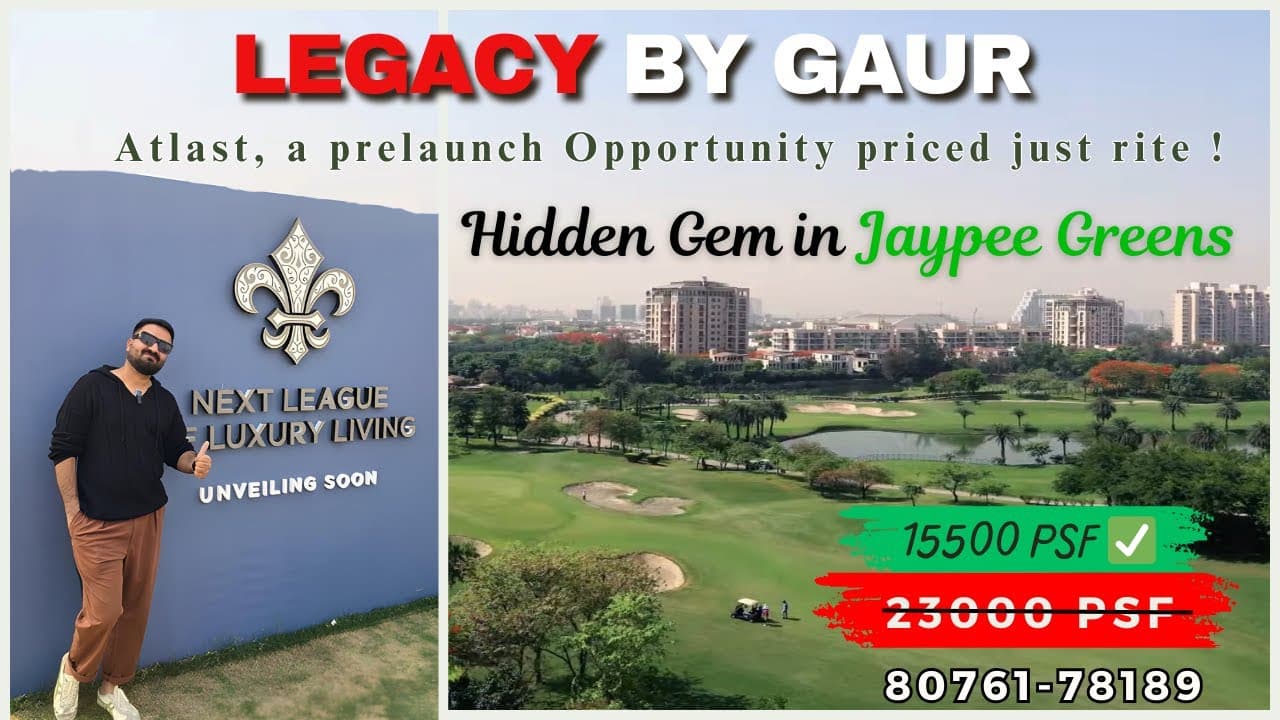 Legacy by Gaurs Launches Dream Homes at Unbeatable Prices