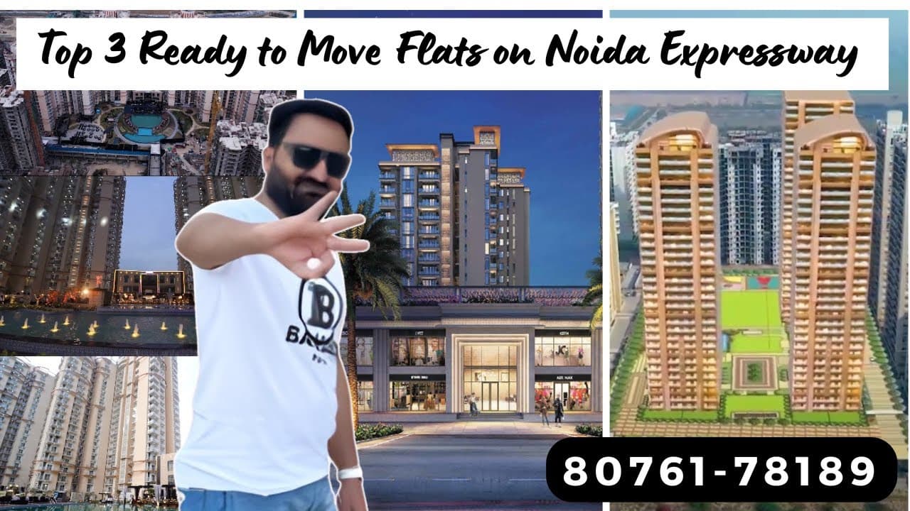 Top 3 Ready to move flats on Noida Expressway